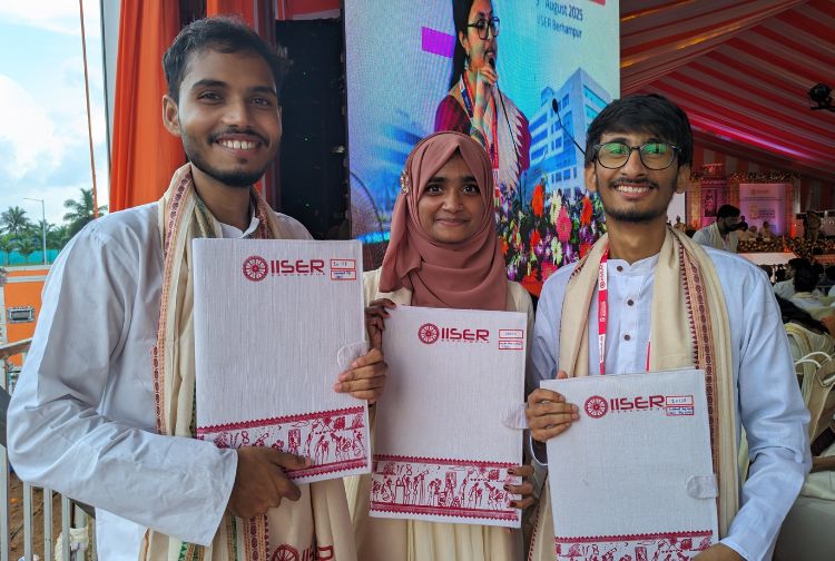 Convocation 2025 at IISER Berhampur